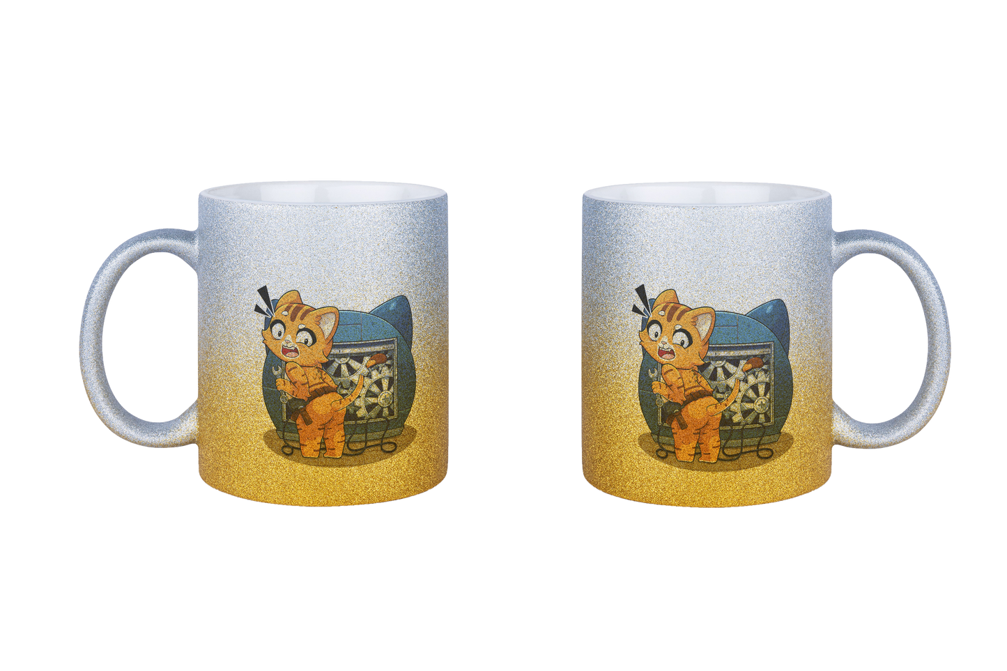 FeineKatze nix Create - Glitzertassen