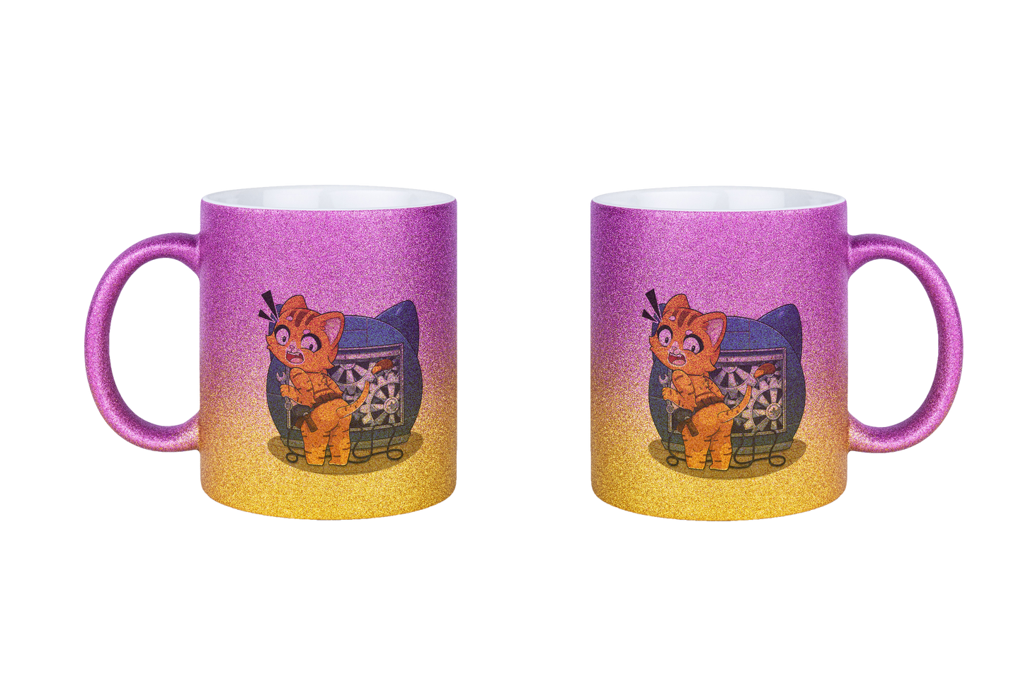 FeineKatze nix Create - Glitzertassen