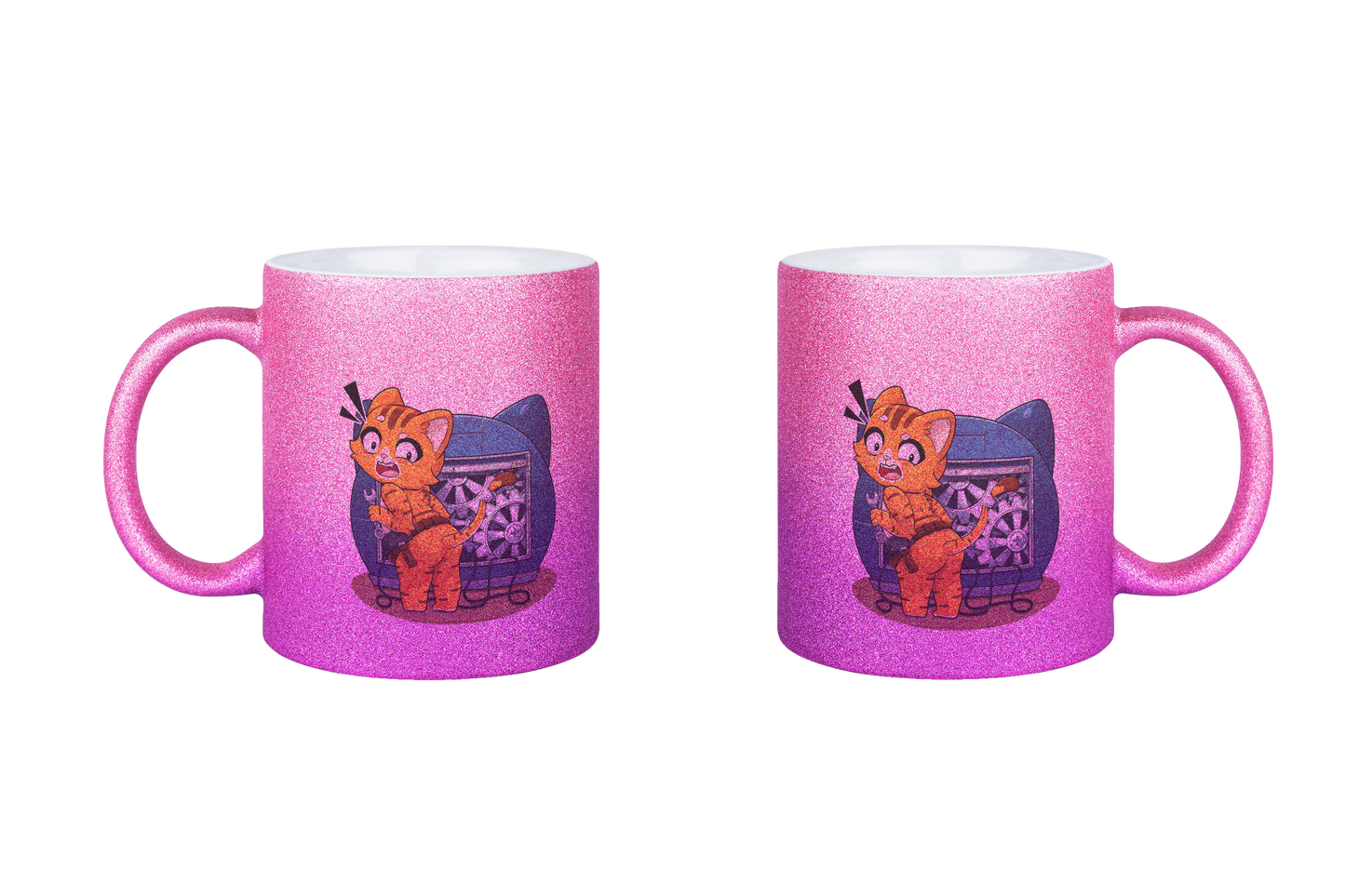FeineKatze nix Create - Glitzertassen