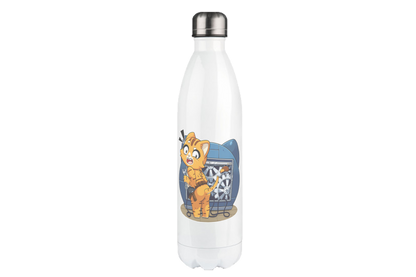 FeineKatze nix Create - Edelstahl Thermoflaschen / Thermobecher