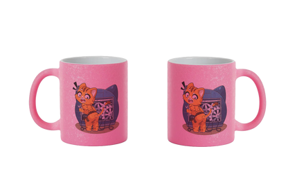 FeineKatze nix Create - CrackleFinish Tassen