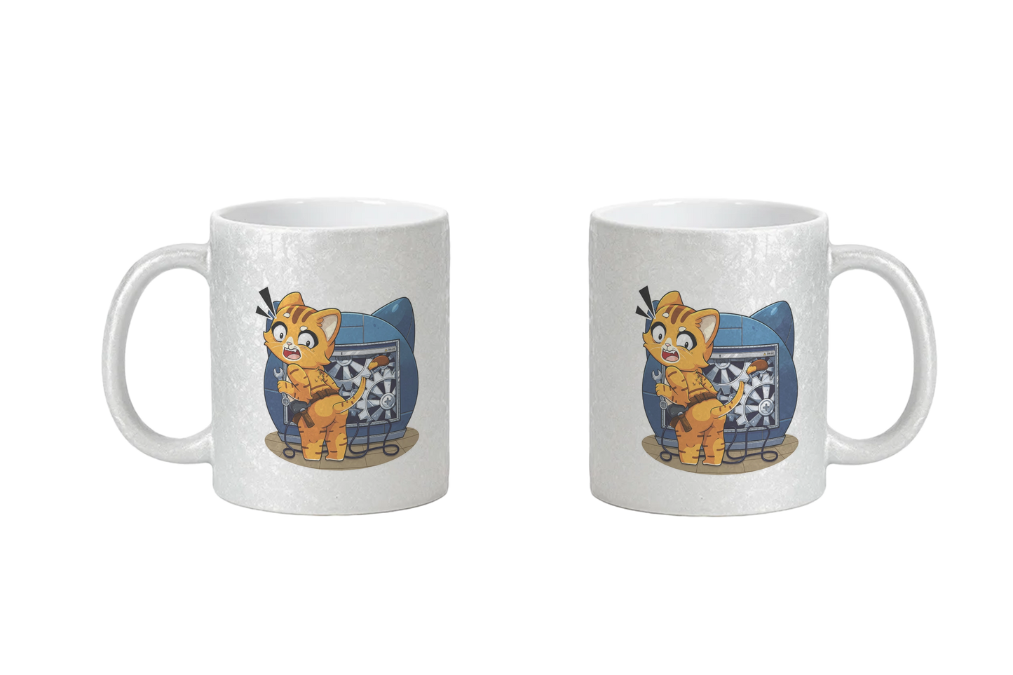 FeineKatze nix Create - CrackleFinish Tassen