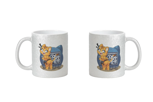 FeineKatze nix Create - CrackleFinish Tassen