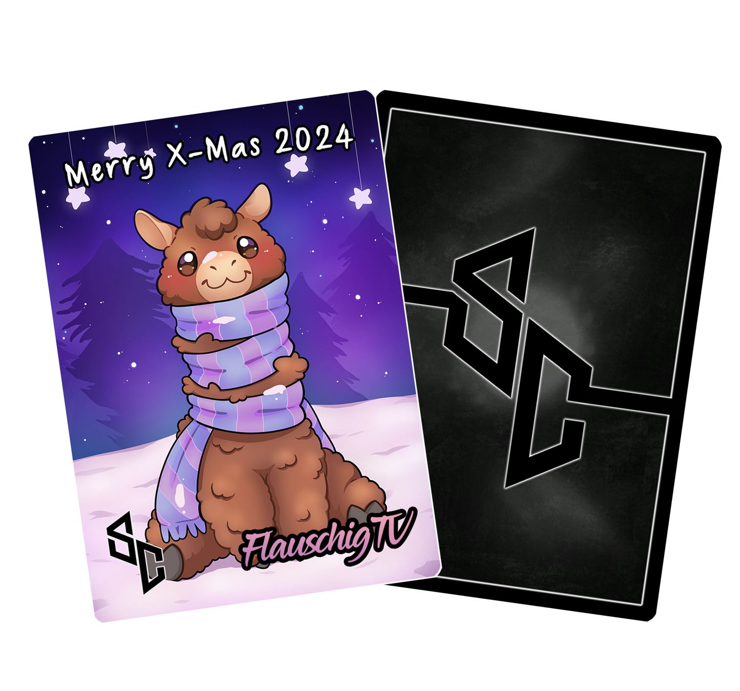 StreamerCard von FlauschigTV "Merry X-MAS"