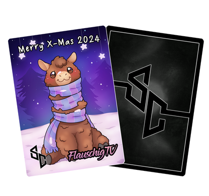 StreamerCard von FlauschigTV "Merry X-MAS"