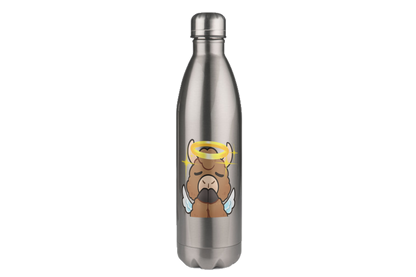 FlauschigTV Angel - Edelstahl Thermoflaschen / Thermobecher