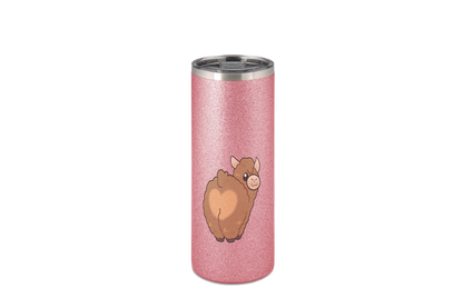 FlauschigTV Butt - Edelstahl Thermoflaschen / Thermobecher