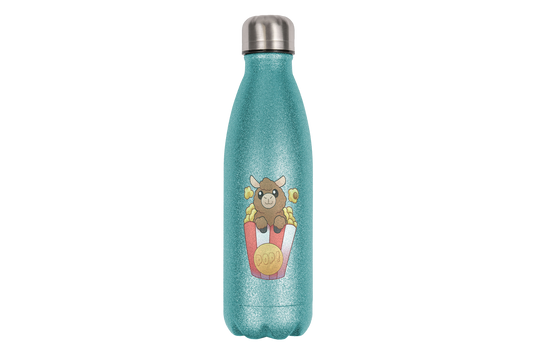FlauschigTV Popcorn - Edelstahl Thermoflaschen / Thermobecher