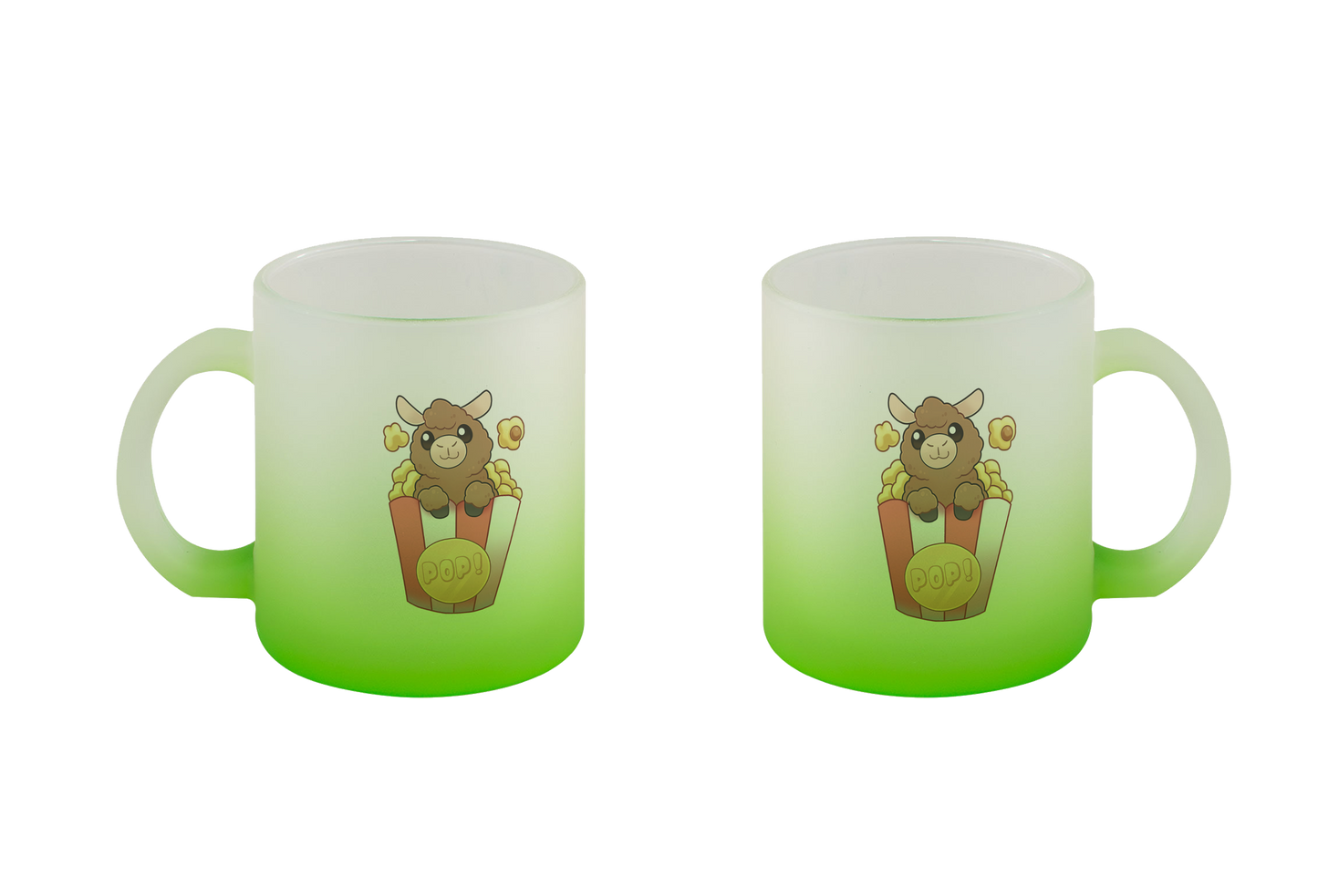 FlauschigTV Popcorn - Glastassen