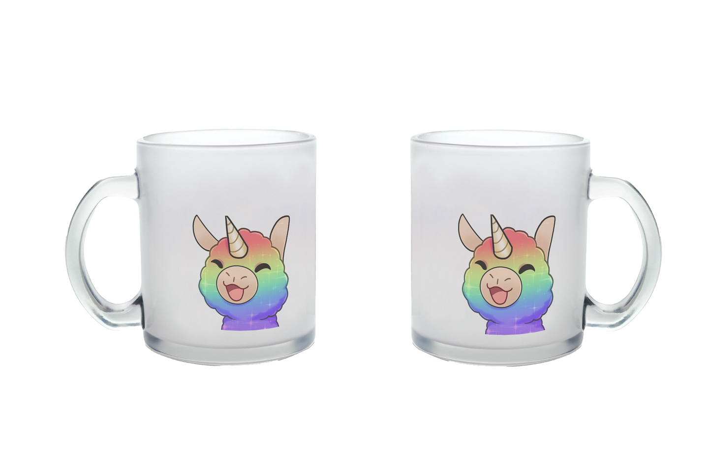FlauschigTV Rainbow - Glastassen