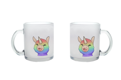 FlauschigTV Rainbow - Glastassen