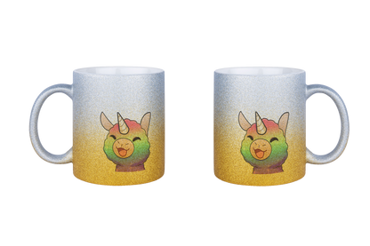 FlauschigTV Rainbow - Glitzertassen