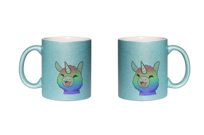 FlauschigTV Rainbow - Glitzertassen