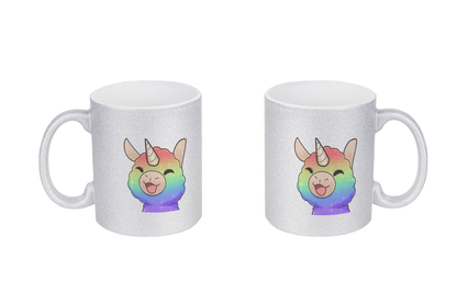 FlauschigTV Rainbow - Glitzertassen