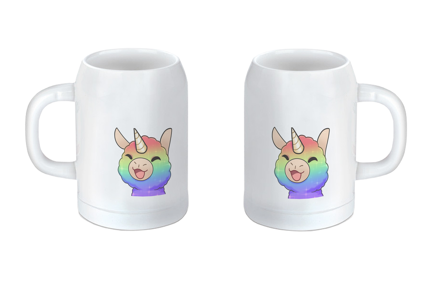 FlauschigTV Rainbow - Tassen / Magic / XXL / Bierkrüge / Edelstahl