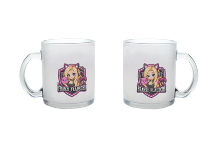 Franzi_Flauschi Logo - Glastassen