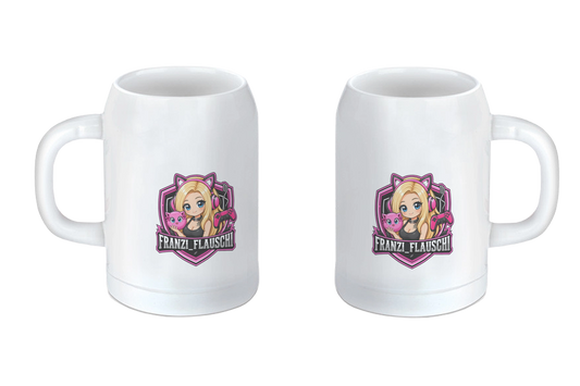 Franzi_Flauschi Logo - Tassen / Magic / XXL / Bierkrüge / Edelstahl