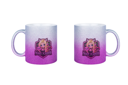 Franzi_Flauschi Logo - Glitzertassen