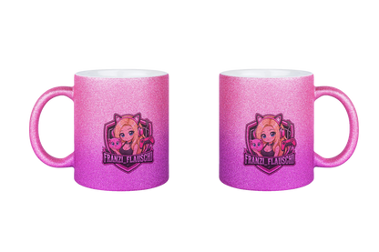 Franzi_Flauschi Logo - Glitzertassen