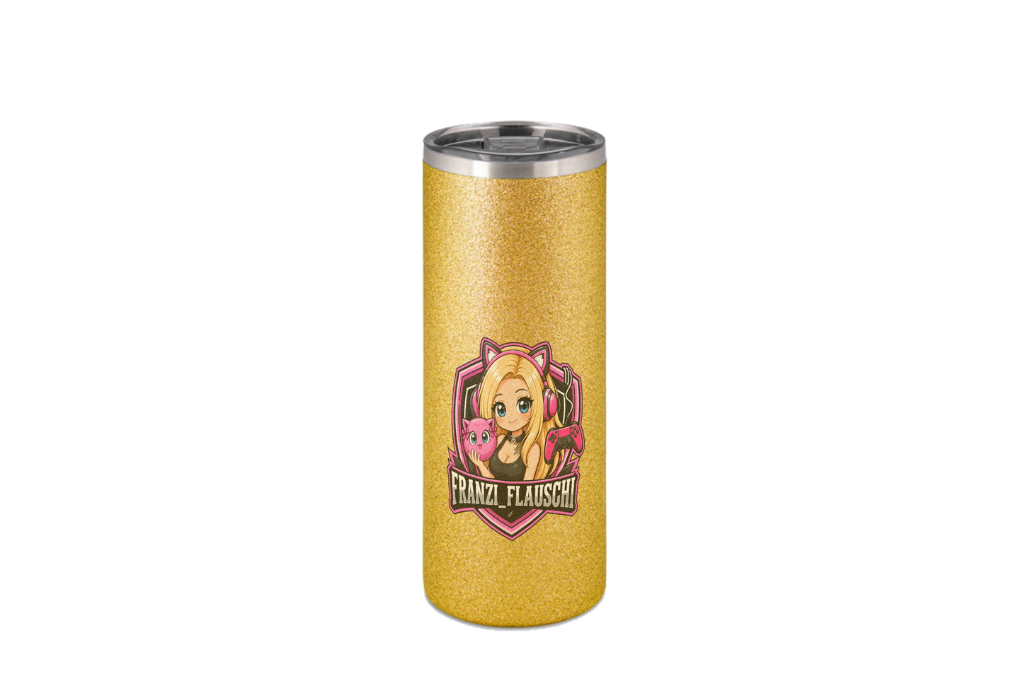 Franzi_Flauschi Logo - Edelstahl Thermoflaschen / Thermobecher