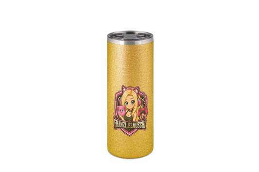 Franzi_Flauschi Logo - Edelstahl Thermoflaschen / Thermobecher