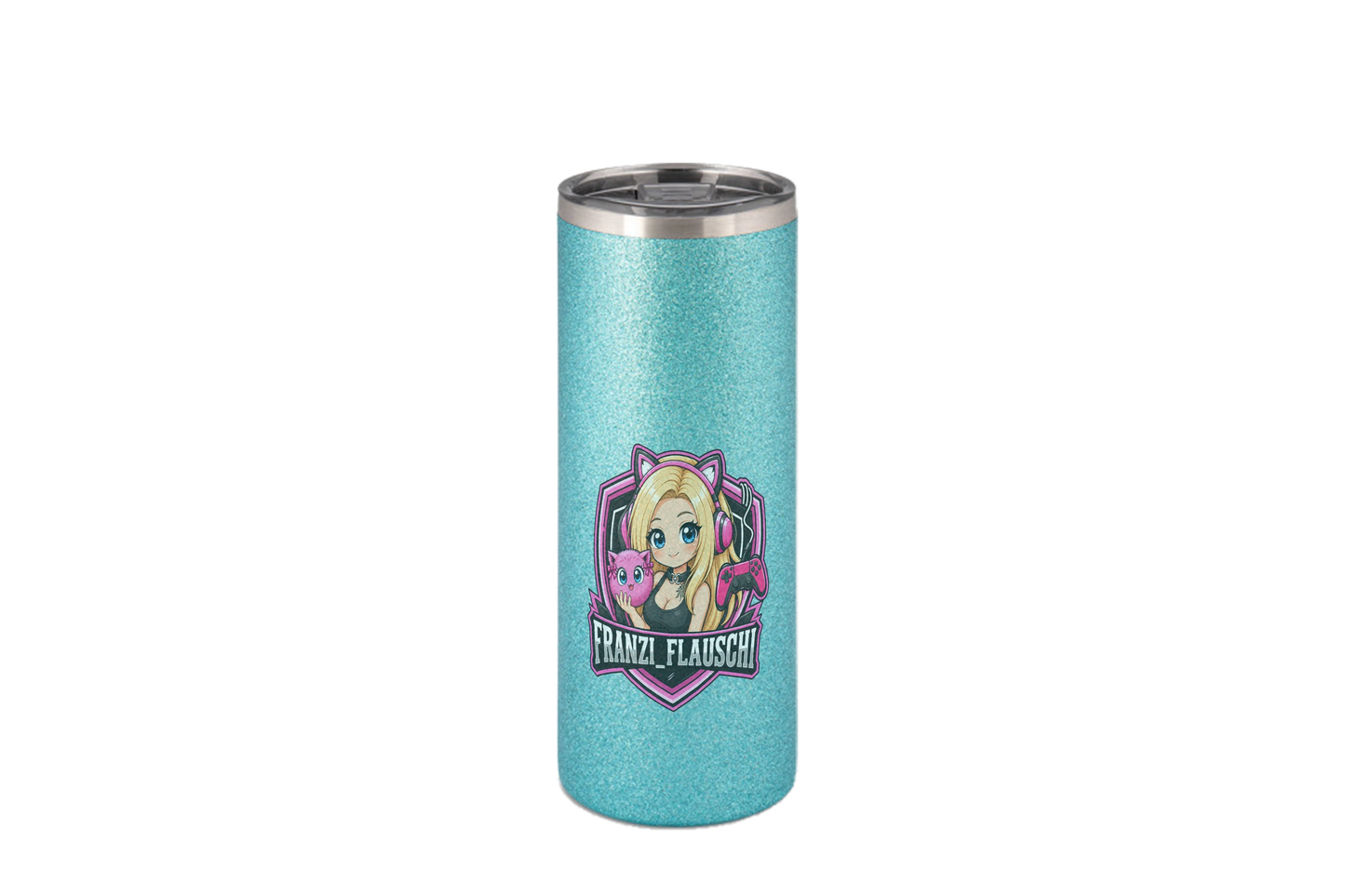 Franzi_Flauschi Logo - Edelstahl Thermoflaschen / Thermobecher
