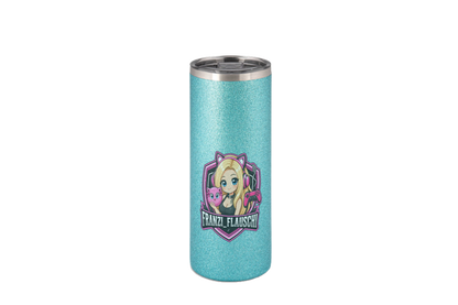 Franzi_Flauschi Logo - Edelstahl Thermoflaschen / Thermobecher