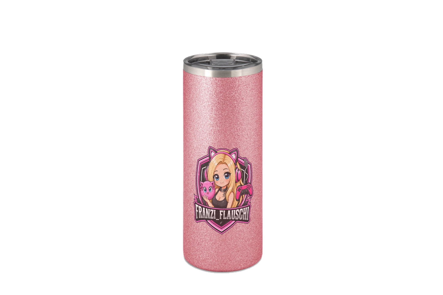Franzi_Flauschi Logo - Edelstahl Thermoflaschen / Thermobecher