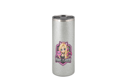 Franzi_Flauschi Logo - Edelstahl Thermoflaschen / Thermobecher