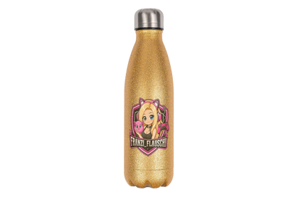 Franzi_Flauschi Logo - Edelstahl Thermoflaschen / Thermobecher
