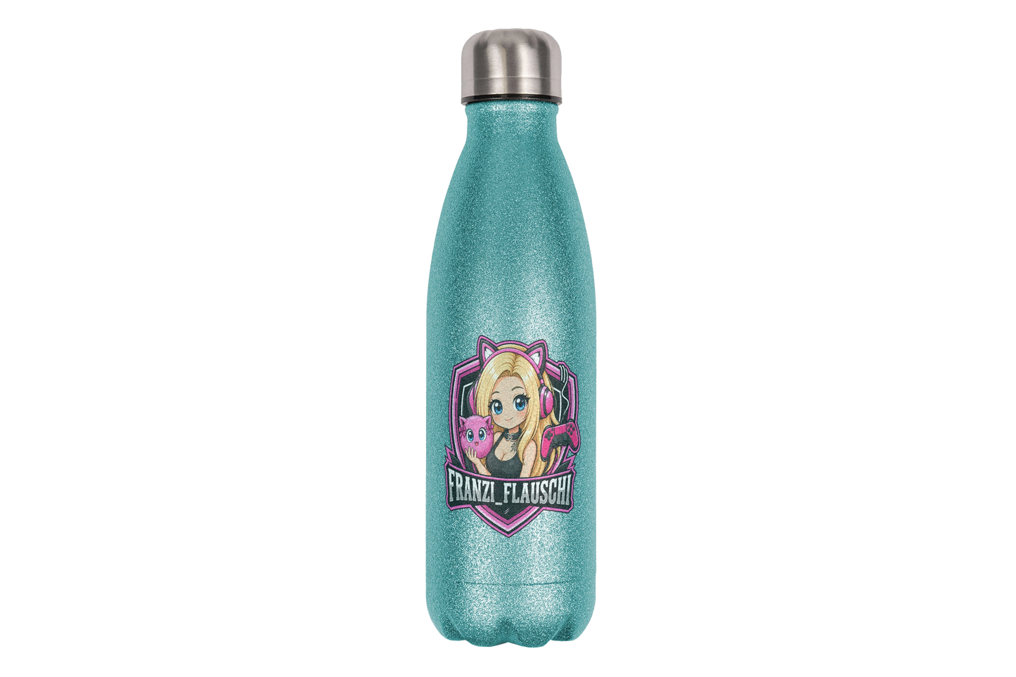 Franzi_Flauschi Logo - Edelstahl Thermoflaschen / Thermobecher