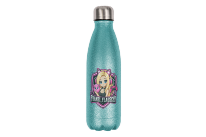 Franzi_Flauschi Logo - Edelstahl Thermoflaschen / Thermobecher