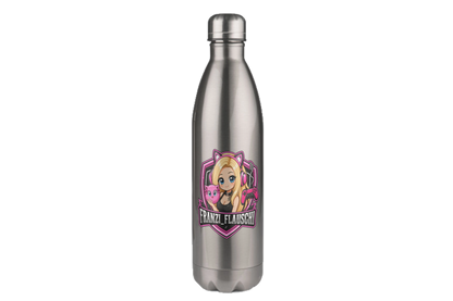 Franzi_Flauschi Logo - Edelstahl Thermoflaschen / Thermobecher