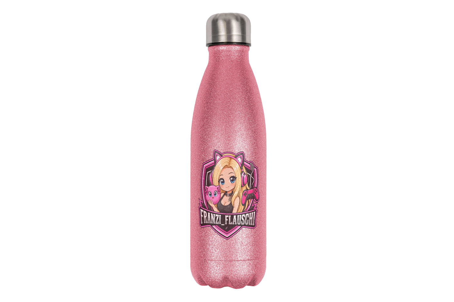 Franzi_Flauschi Logo - Edelstahl Thermoflaschen / Thermobecher