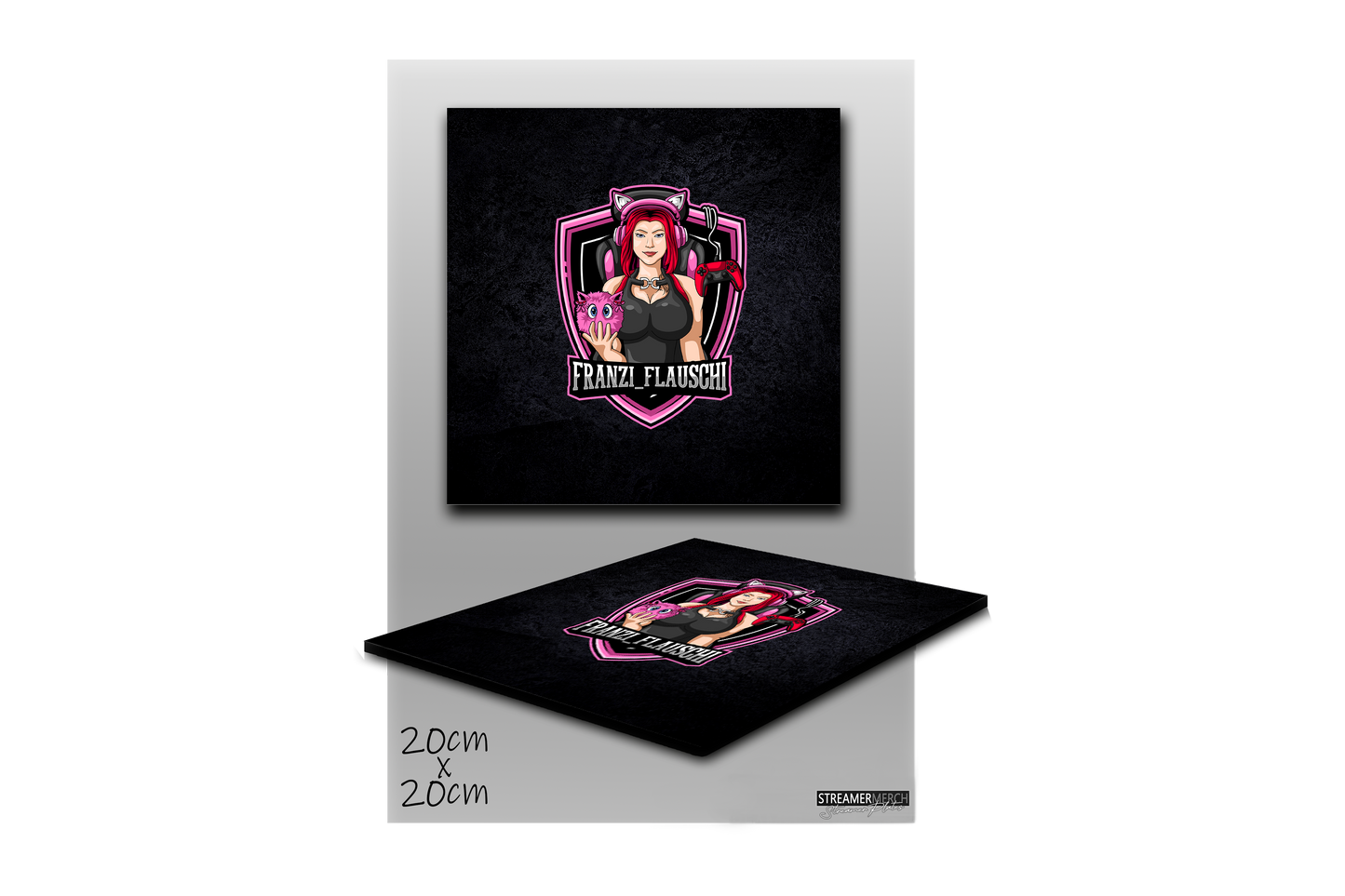 Franzi_Flauschi Logo - StreamerPlates