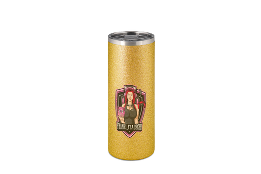 Franzi_Flauschi Logo - Edelstahl Thermoflaschen / Thermobecher
