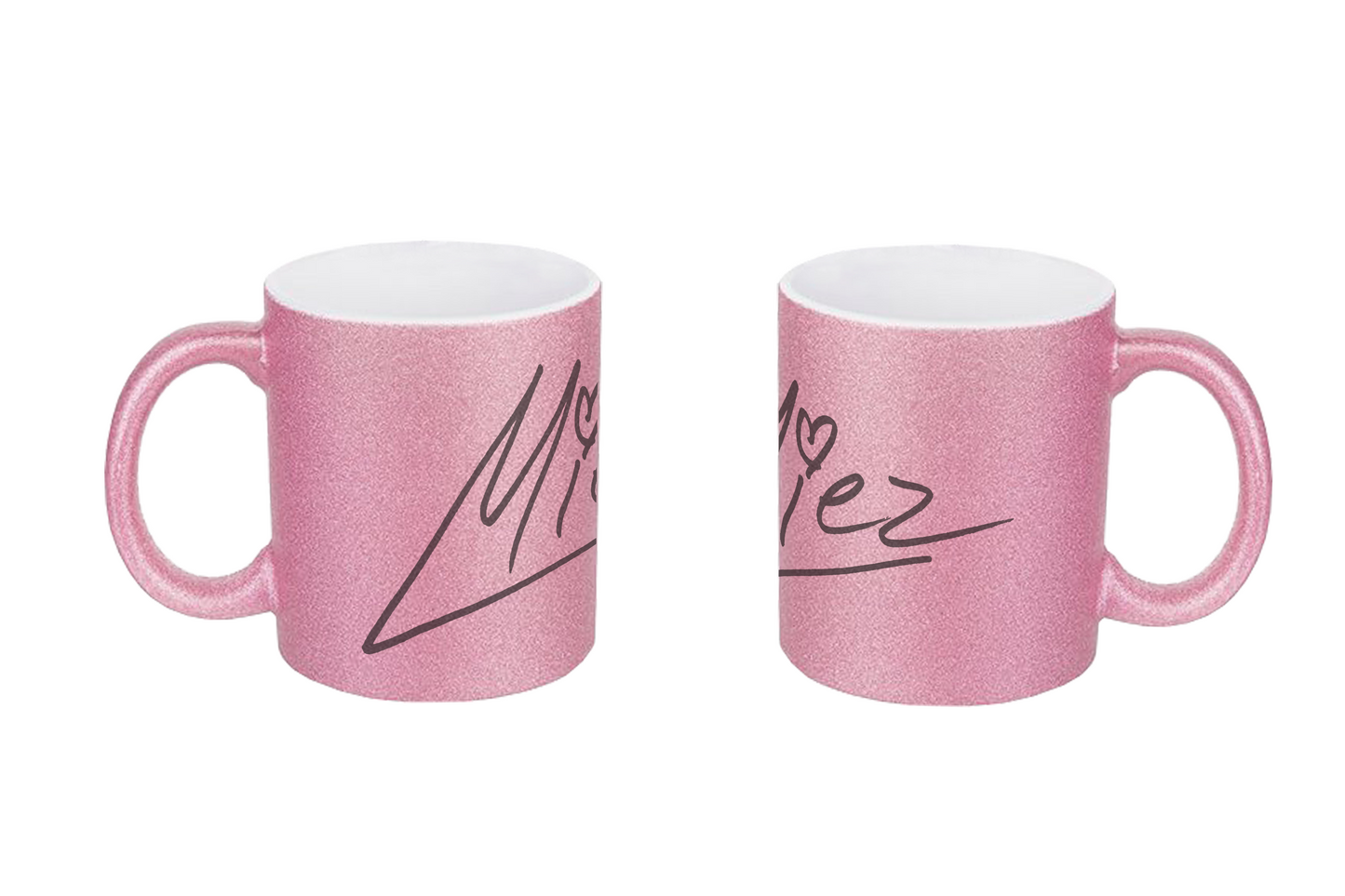 Miezchen Sign - Glitzertassen