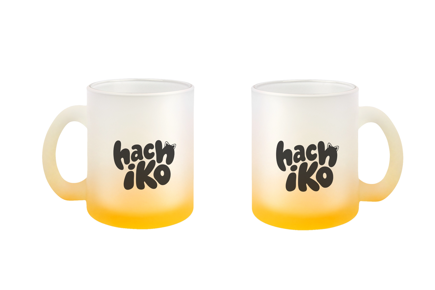 Hachiko Logo - Glastassen
