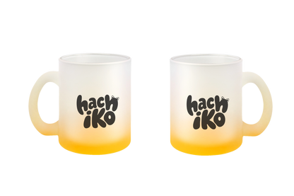 Hachiko Logo - Glastassen
