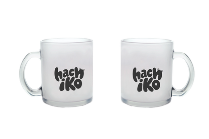 Hachiko Logo - Glastassen