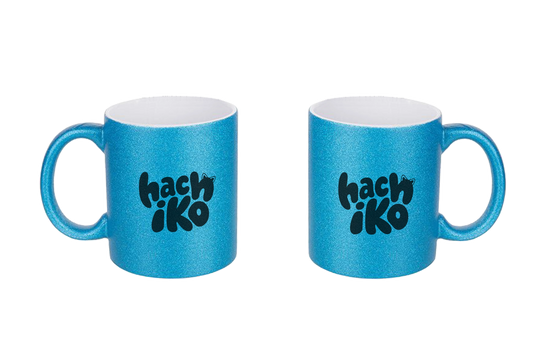 Hachiko Logo - Glitzertassen