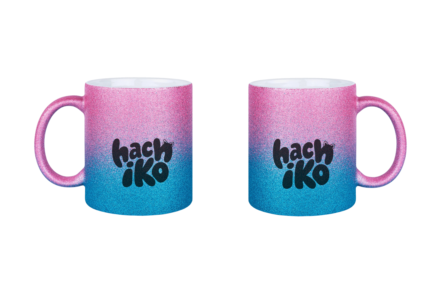 Hachiko Logo - Glitzertassen