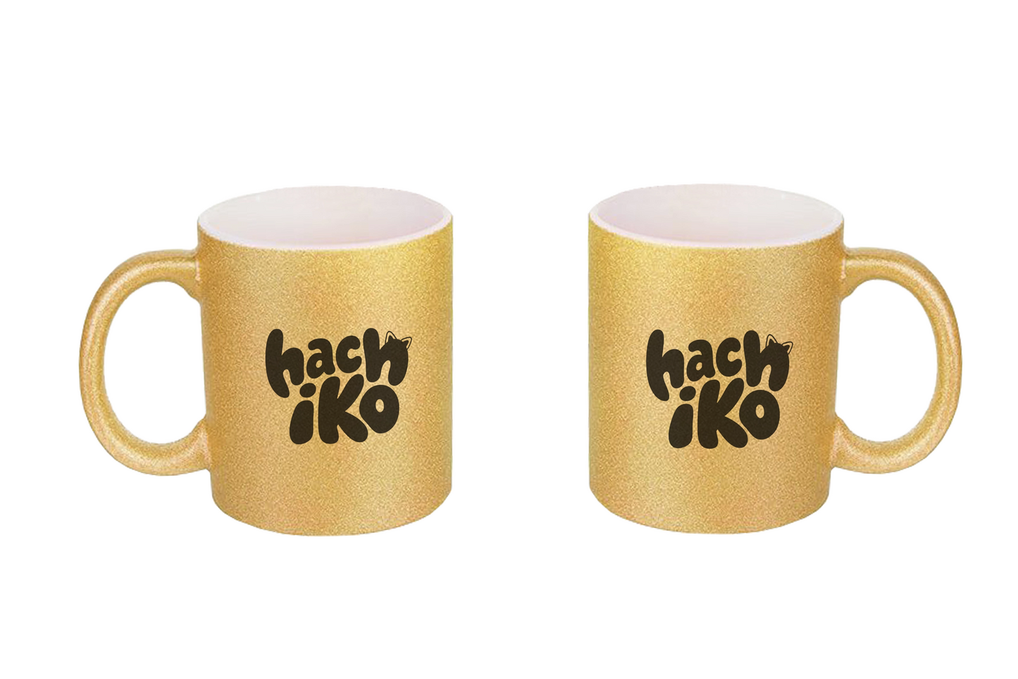 Hachiko Logo - Glitzertassen