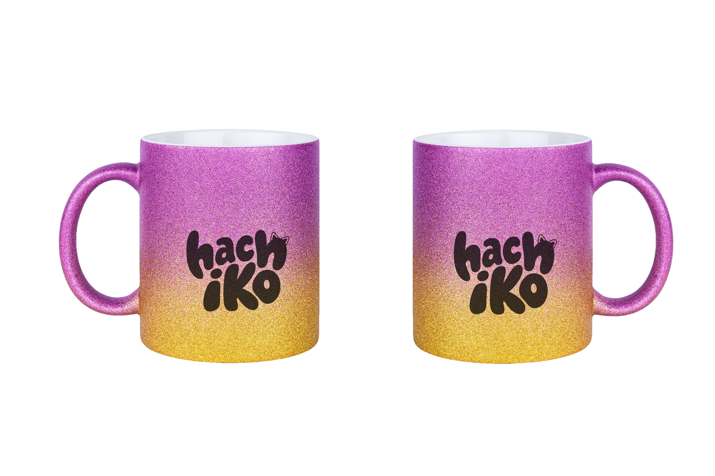 Hachiko Logo - Glitzertassen