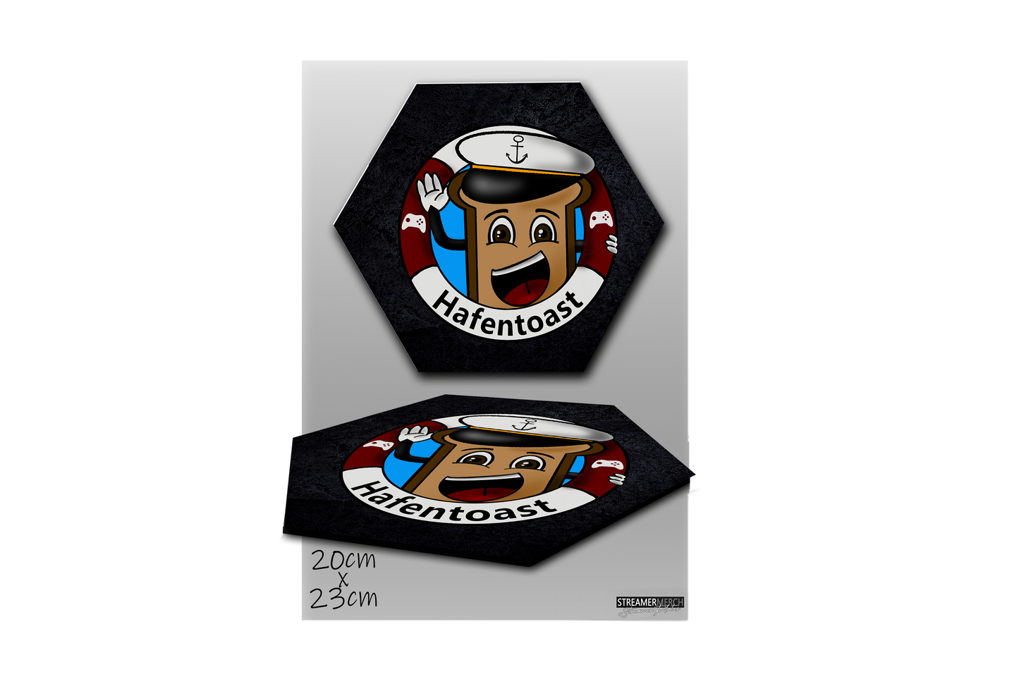 Hafentoast Logo - StreamerPlates