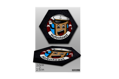 Hafentoast Logo - StreamerPlates