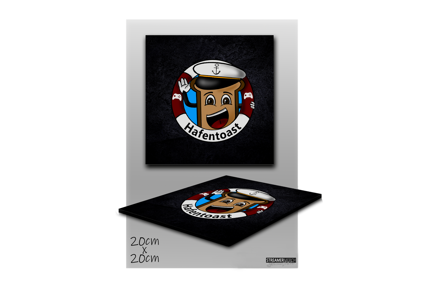 Hafentoast Logo - StreamerPlates