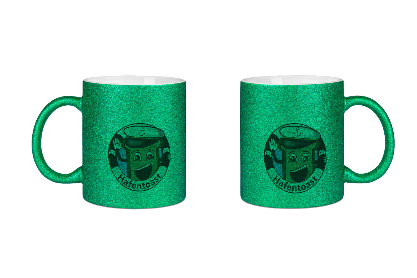Hafentoast Logo - Glitzertassen