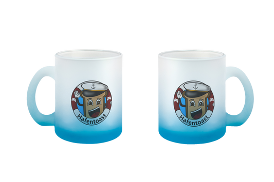 Hafentoast Logo - Glastassen