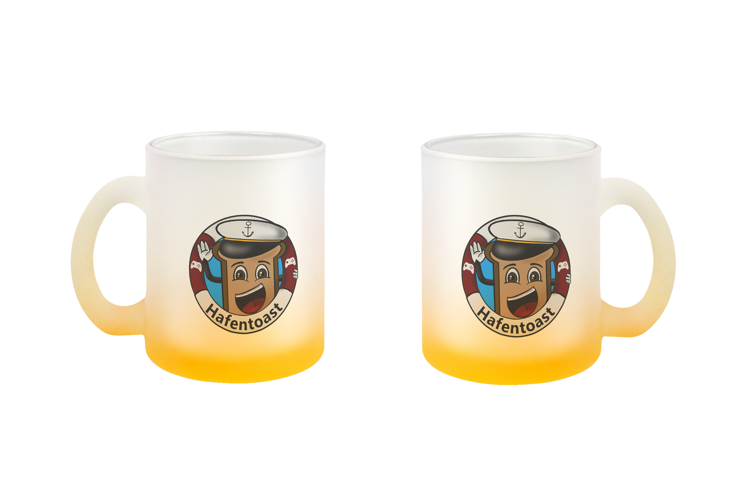 Hafentoast Logo - Glastassen